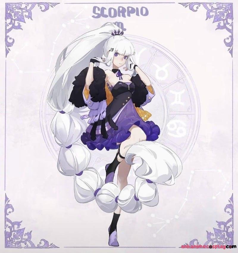 hình ảnh cung bọ cạp nữ anime bìa